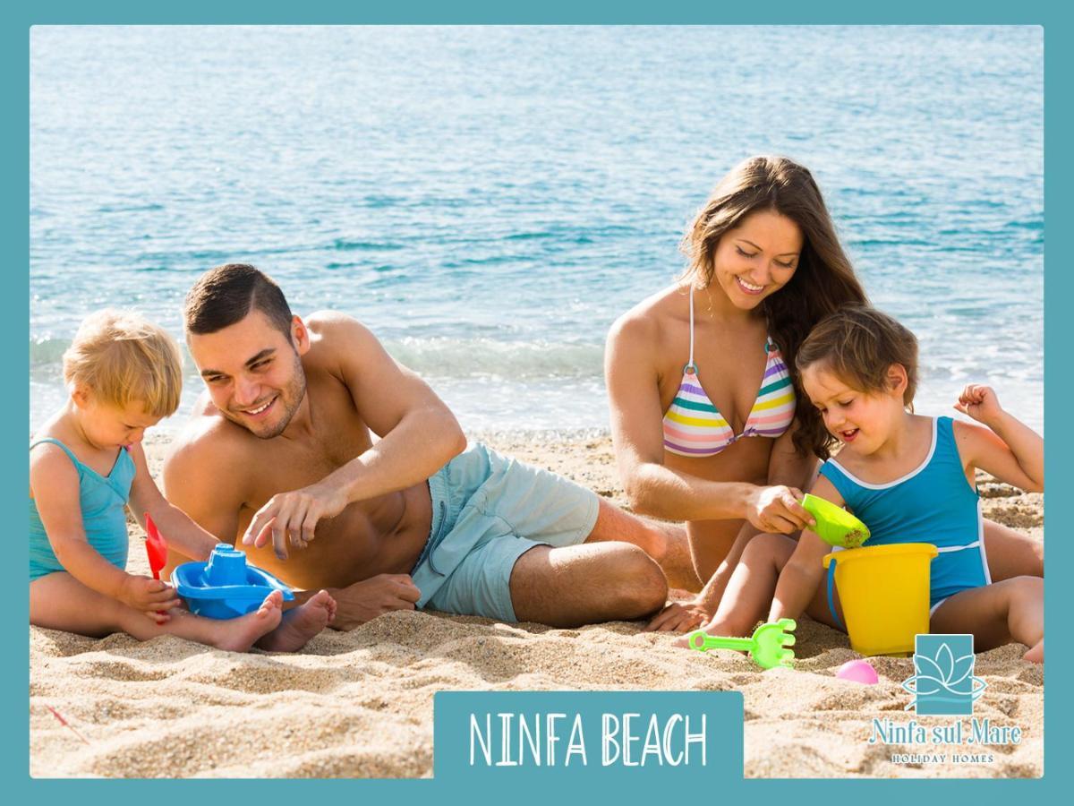 Ninfa Sul Mare Apartments 50 M E T R I Dal Mare Parcheggio Gratuito Custodito กาโปวาติกาโน ภายนอก รูปภาพ